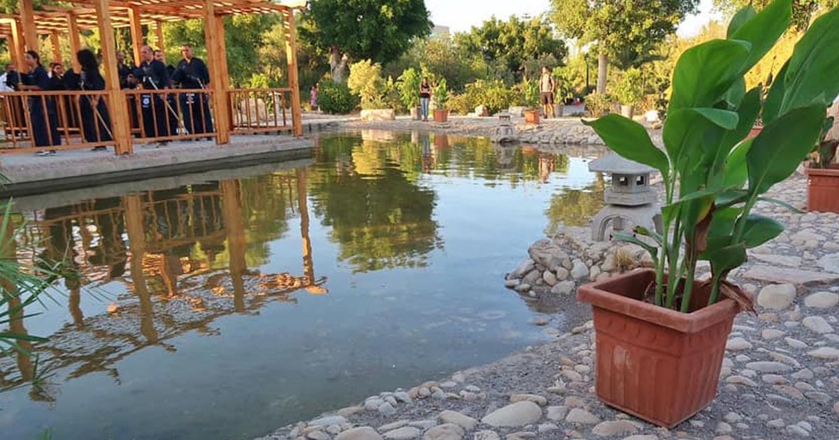 Jardin japonais à Tunis