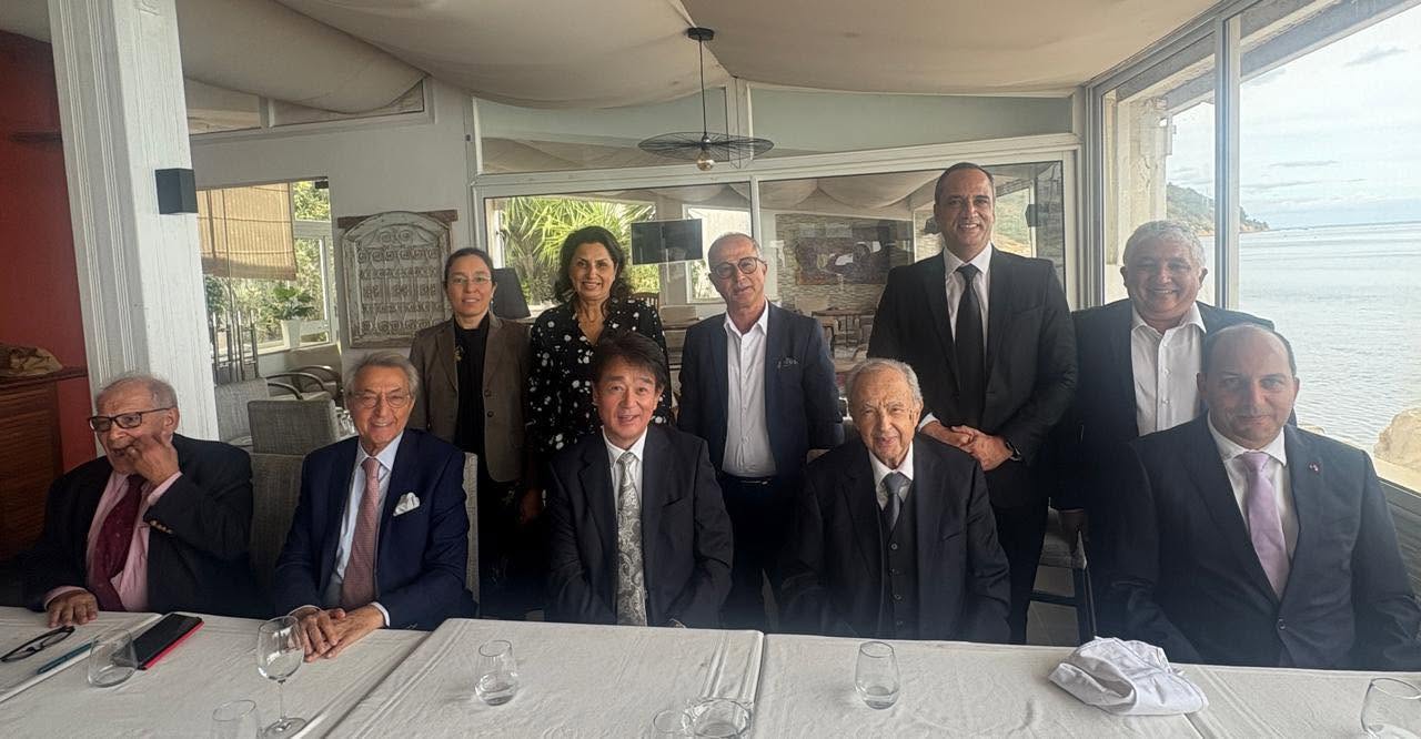Déjeuner d'adieu en l'honneur de l'Ambassadeur Osuga